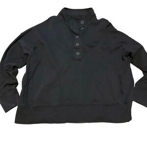 Aerie‎ pullover quarter button down sweatshirt